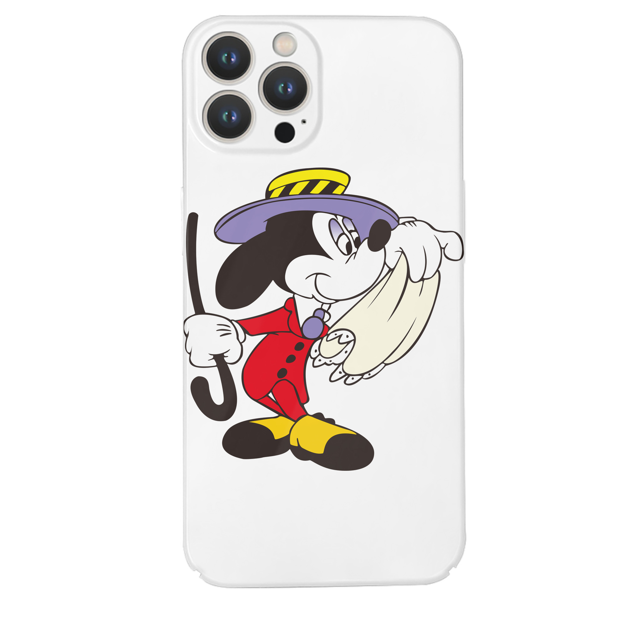 （画像用） ミッキーマウス Mickey Mouse 【iPhone 14シリーズ対応】ハードケース